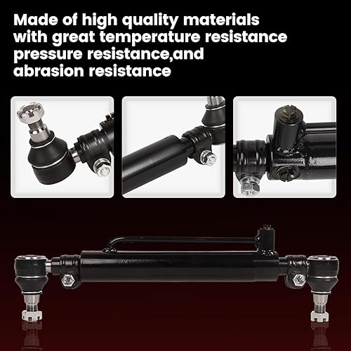 Miniatura 10 de TOPAZ 2 cilindros de dirección asistida D128454 234447A1 234466A1 apto para cargadores de retroexcavadoras de caso 480B 480C 480D 480F 480LL 580C