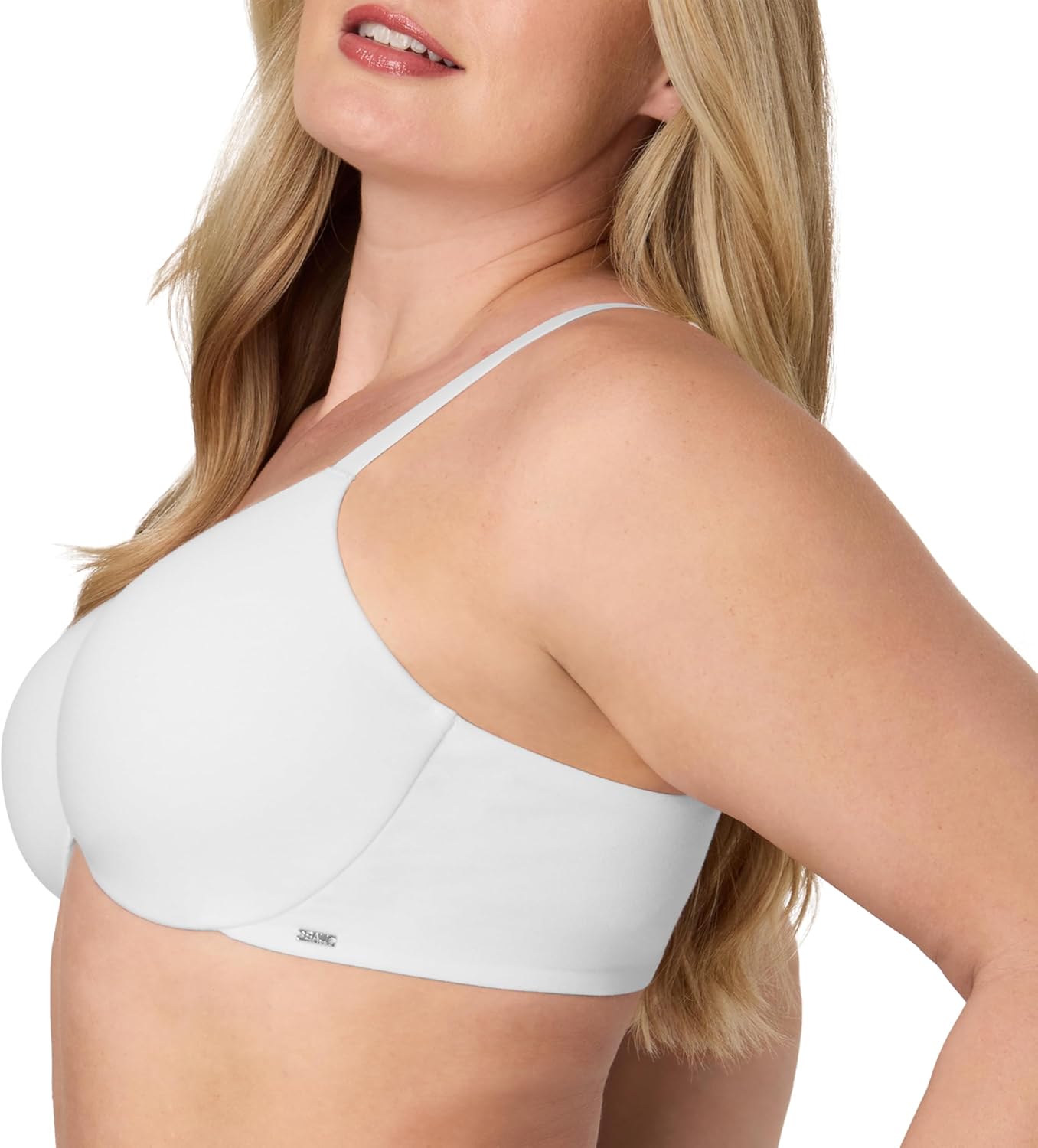 Bali Womens T-Shirt Bra, Cotton Collection Underwire Bra for Women, Full Coverage, Moisture-Wicking - Image 4