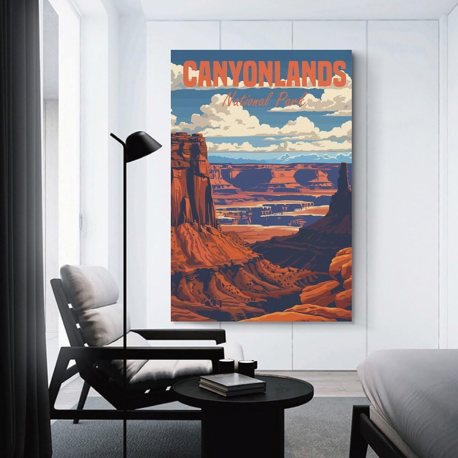 Junmoney Unframe-Style-11 Canyonlands National Park Wall Picture Print, 12X18inch(30X45cm), For Art Walls, Layered Displays Or Homes, Home Wall Art For Statement Displays