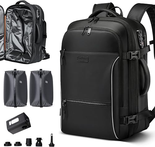 Mochila de viaje al vacío expandible