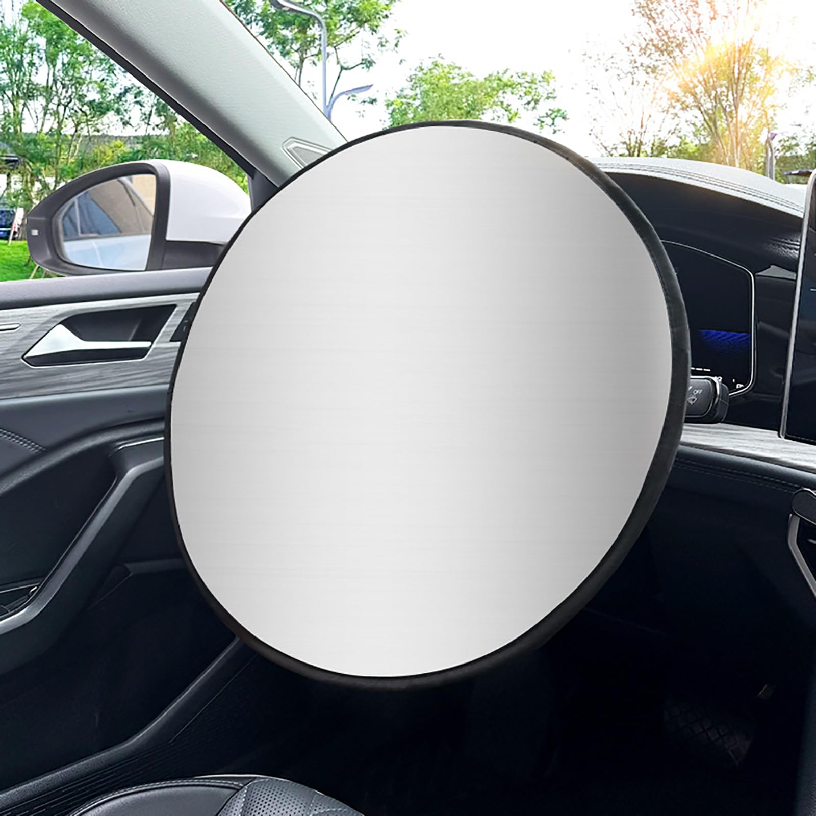 LUUXWPFZ Steering Wheel Sun Shade for Fiat Ducato 2025-2020