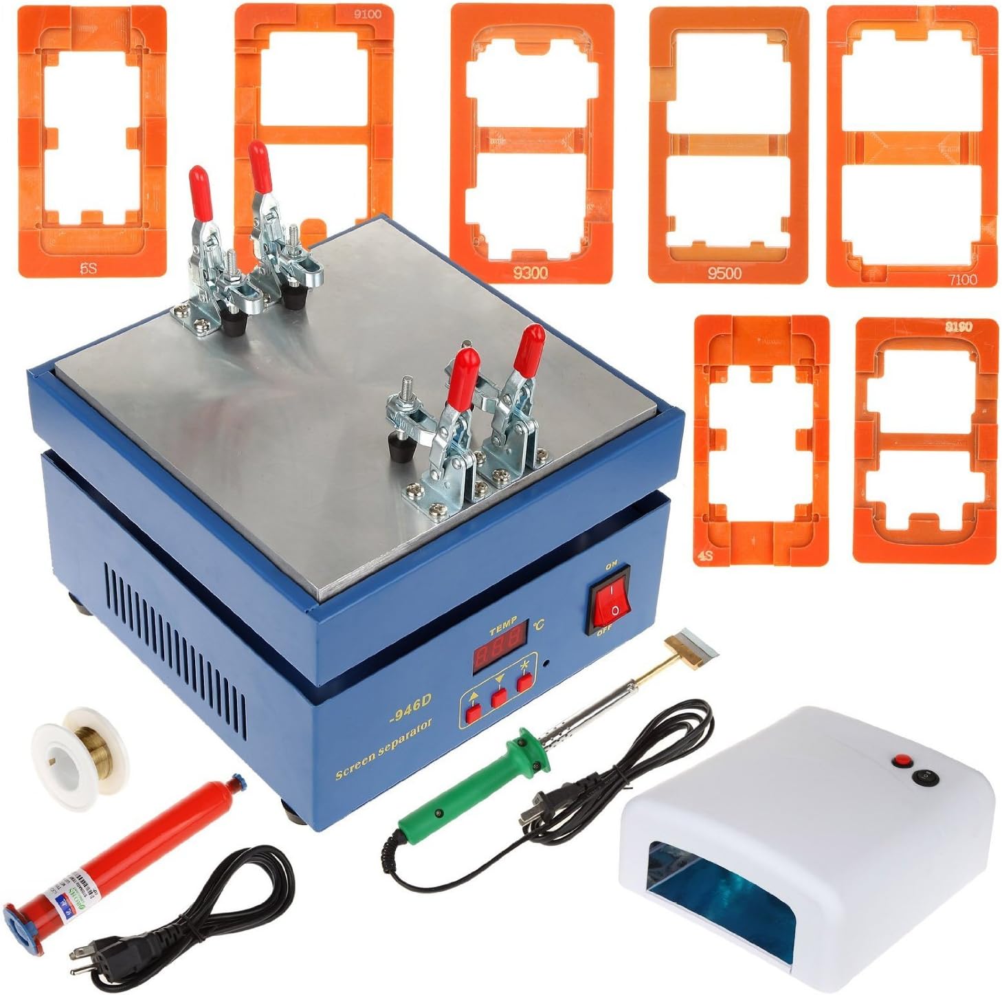 LCD Separator Machine Hot Plate for Screen Glass Repair Iphone 5 Galaxy S3 S4