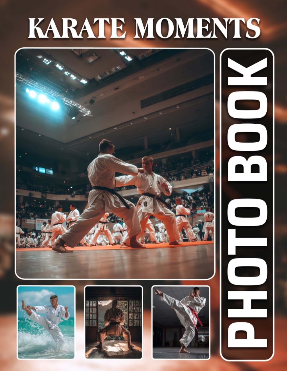 Karate Moments Photobook: The 40 Photos Of Martial Arts Practice And Combat Techniques Captured In Action For Relaxation