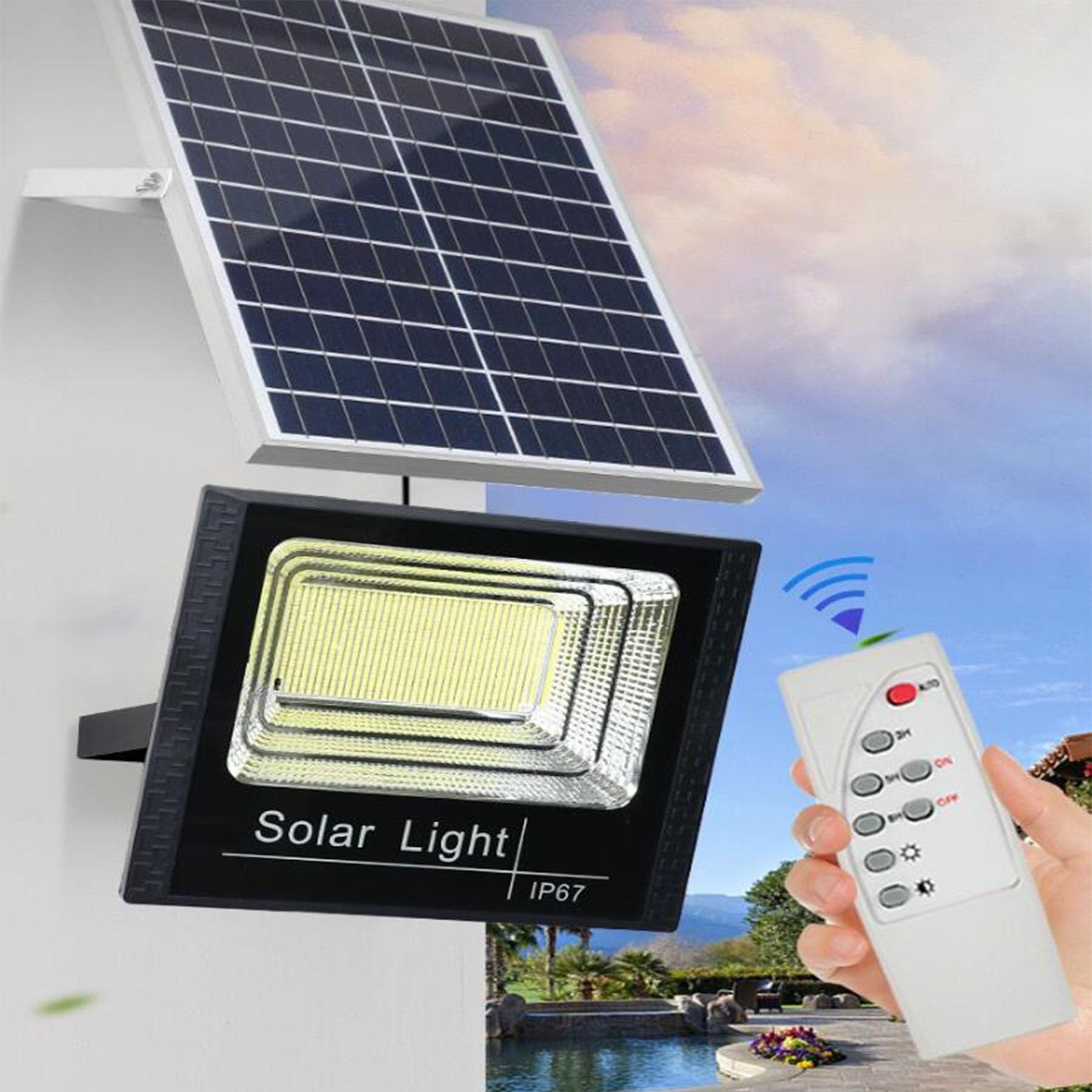 Lampe solaire extérieur pour illuminer vos soirées sur la terrasse et la cour