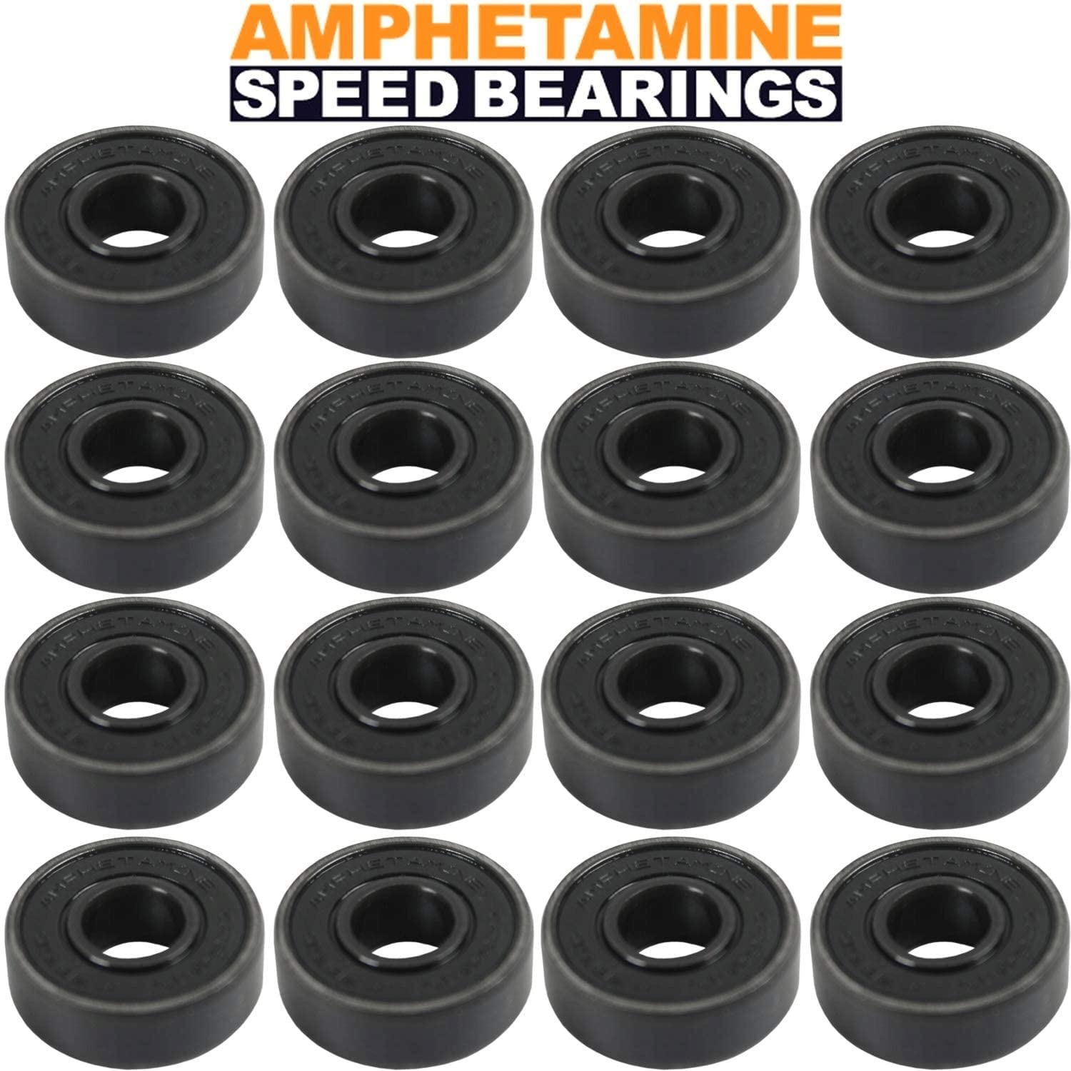 Amphetamine Roller Hockey Bearings Inline Skate Speed KIT Ceramic Hybrid