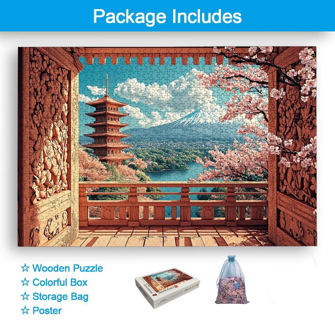 Puzzle 1000 Pièces Adultes, Puzzle 1000 Pieces Japon, Cadeau Femme -2152