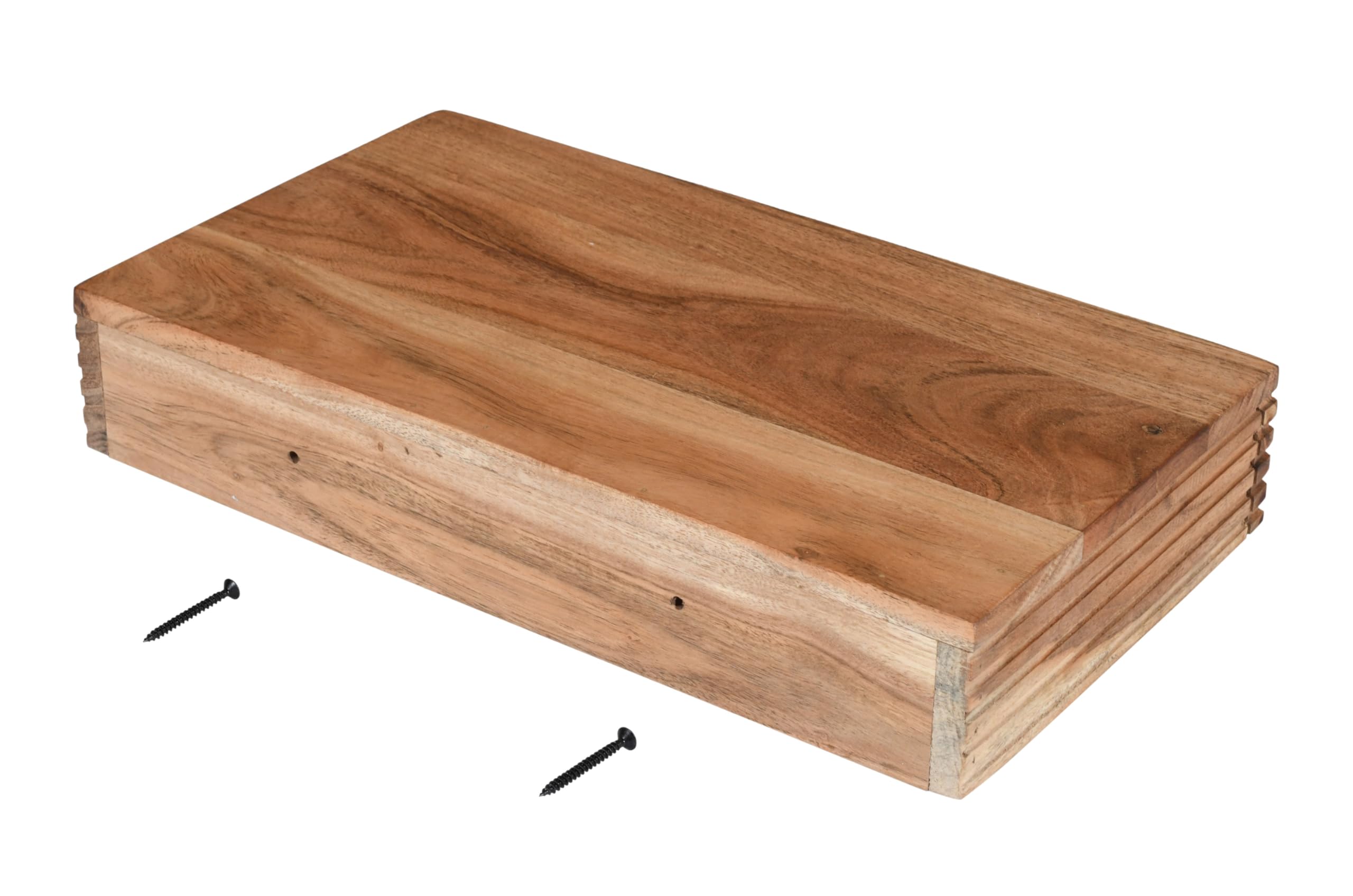 SAM Wandboard Leona 45x25x8 cm, mit Schublade, Akazie Natur