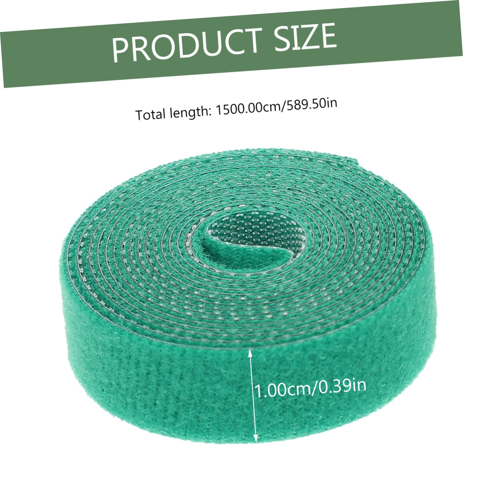 DOITOOL 4 Pz Nastro per Piante da Giardino Greengro Nastro di Rami di Fiori Tirante di Sostegno della Vite Cravatte di Fiori di Vite Vegetali Pianta di Gomma Nylon Elastico Piantina