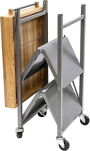 Miniatura 8 de Carrito de cocina Origami rbt-02 Plateado,Negro -,Blanco,https://www.amazon.com/dp/undefined