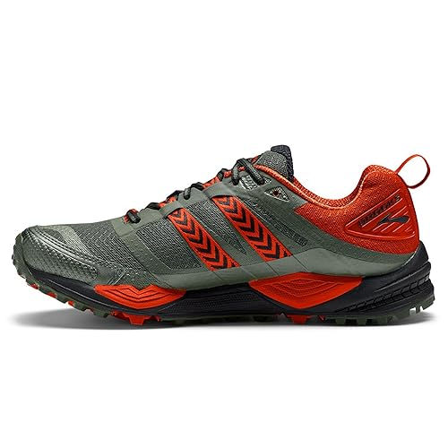 Buy Men's Brooks Cascadia 12, Olive 