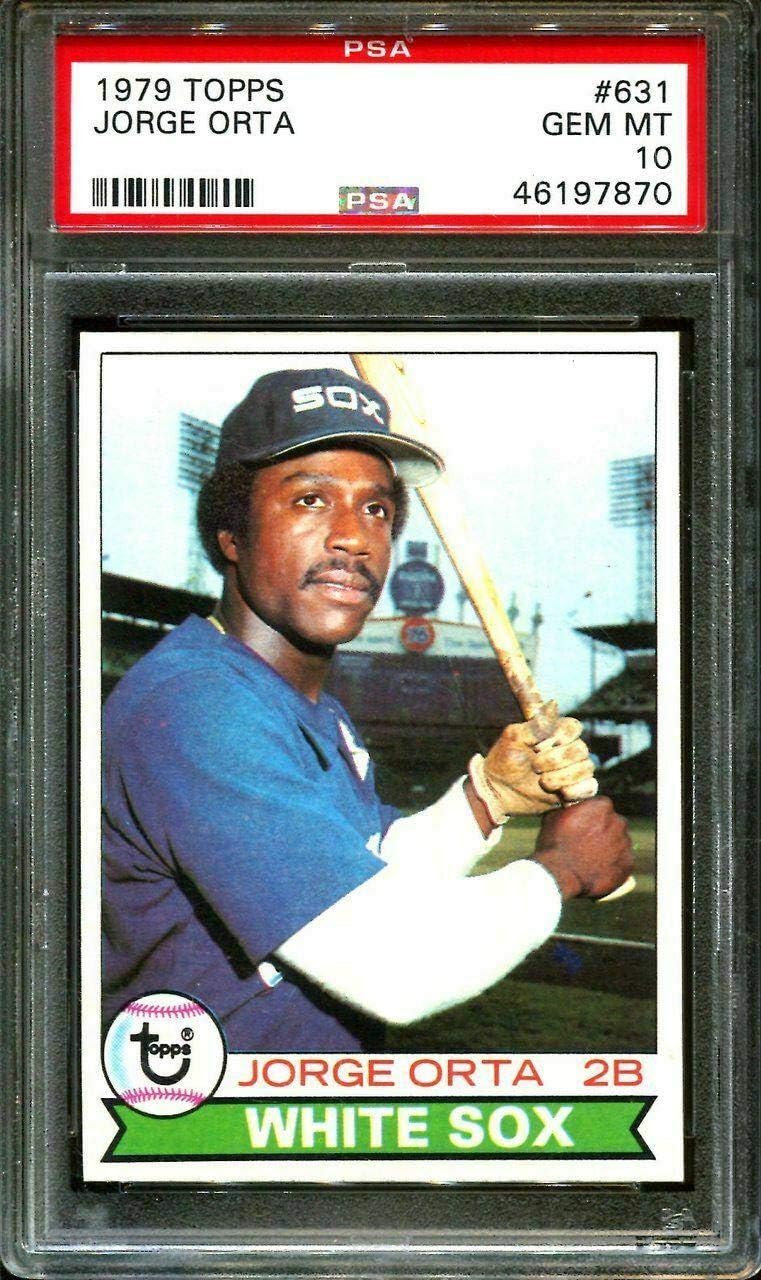 1979 Topps 631 Orta White Sox Pop 7 Psa 10 B2887169