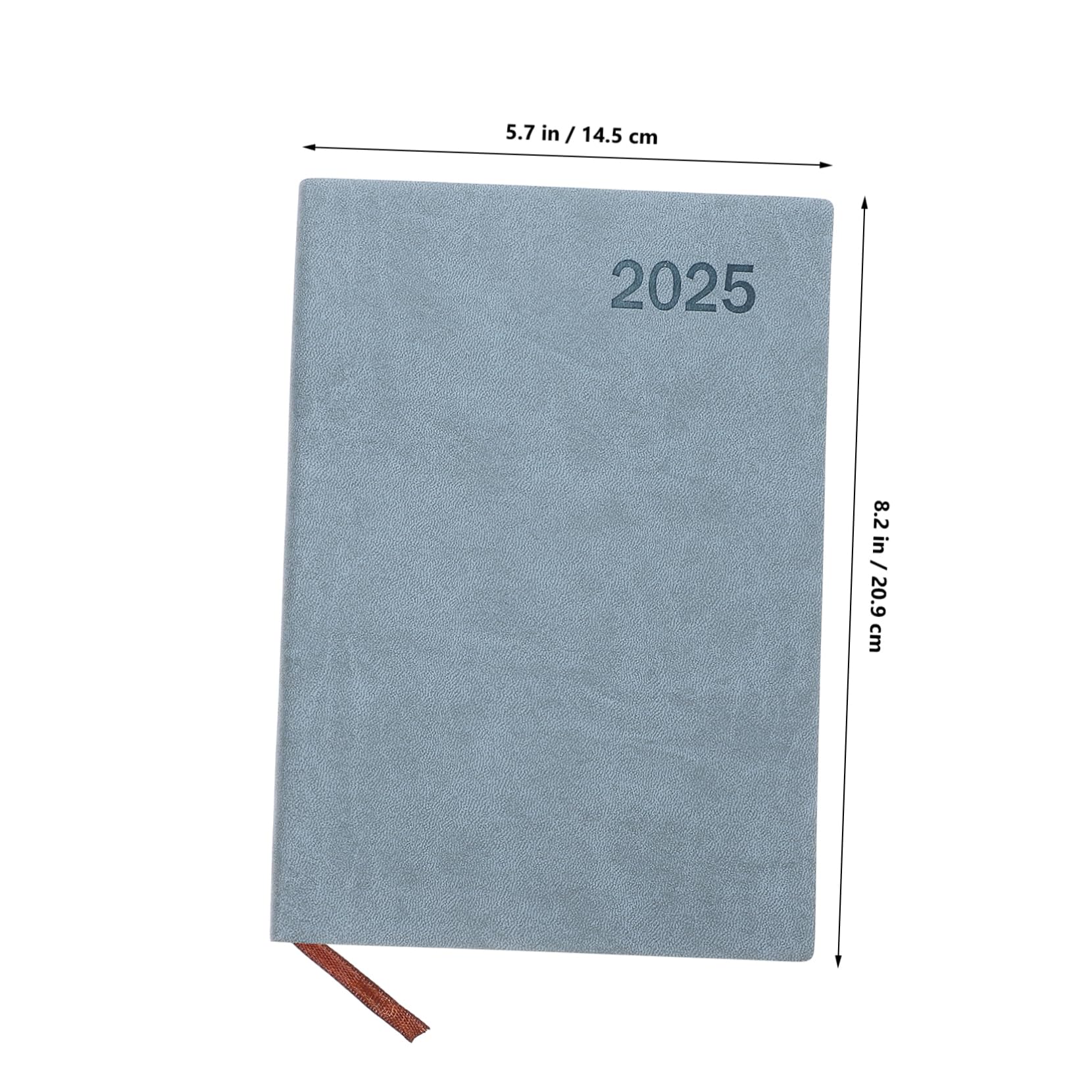 DOITOOL 3 Pezzi Agenda Planner Notepad Ufficio e Casa Organizzatore con Liscia Taccuino Duraturo PU per Pianificazione Annuale