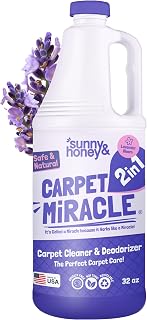 Sunny & Honey Carpet Cleaner Solution - Deep Stain Remove...