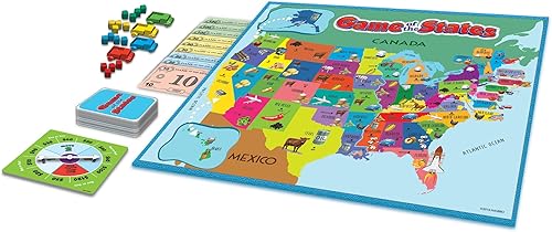 Miniatura 4 de Winning Moves Games Juego de los Estados Unidos, puedes vender más de costa a costa Juego de mesa (1206)