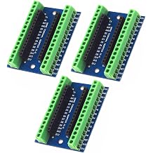 Nano Expansion Board, Adapter Expansion Board, Simple Extension Plate, Nano Soldered Module, Prototyping for Nano Projects, Compatible with Nano Version 3.0, 3 Pcs, 53mm x 36mm