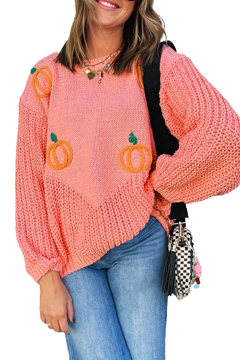 MARZXIN Women Sweater Merry Christmas Pullover Halloween Sweatshirts Tops