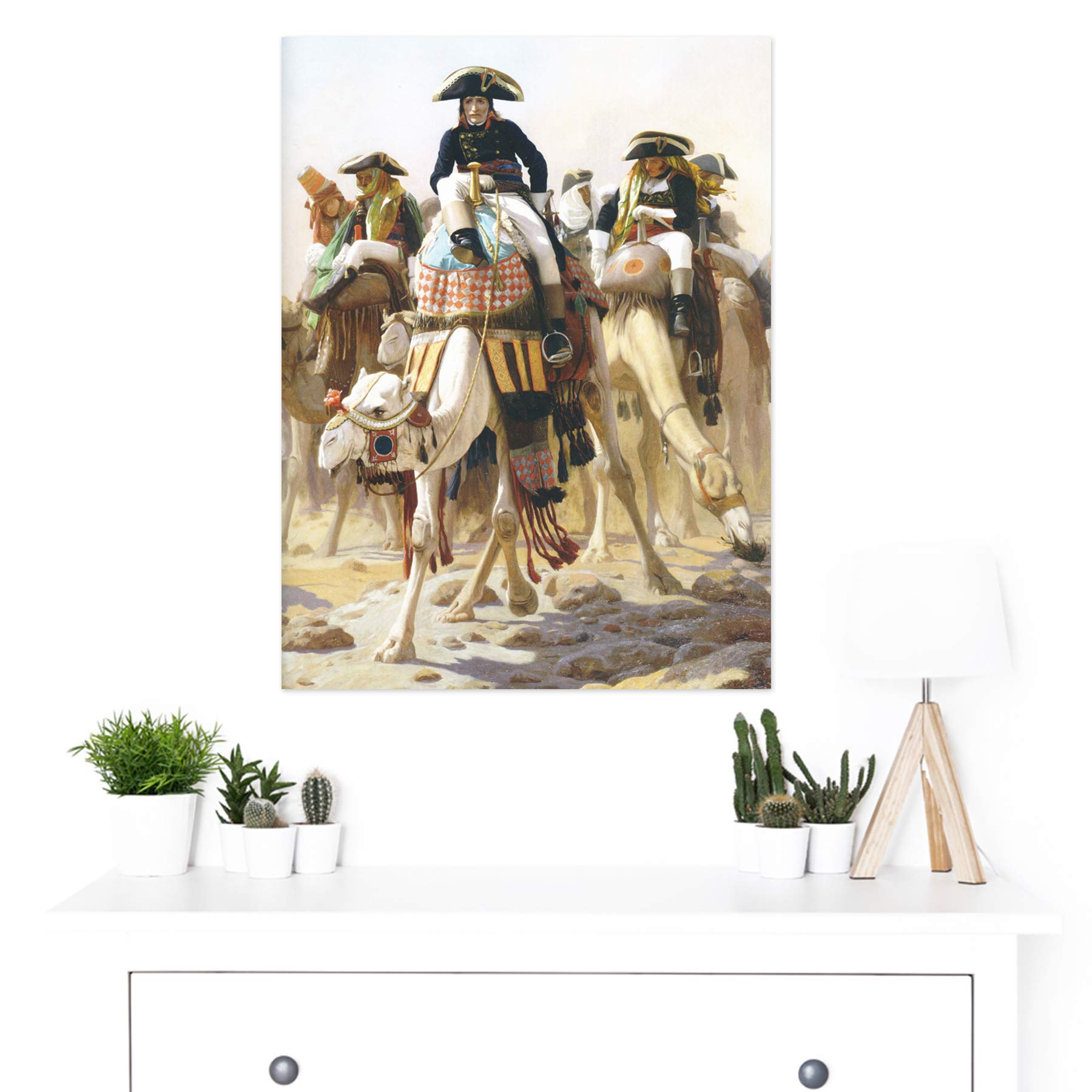 Amazon.com: Gerome Napoleon Bonaparte Camel Egypt Painting Large