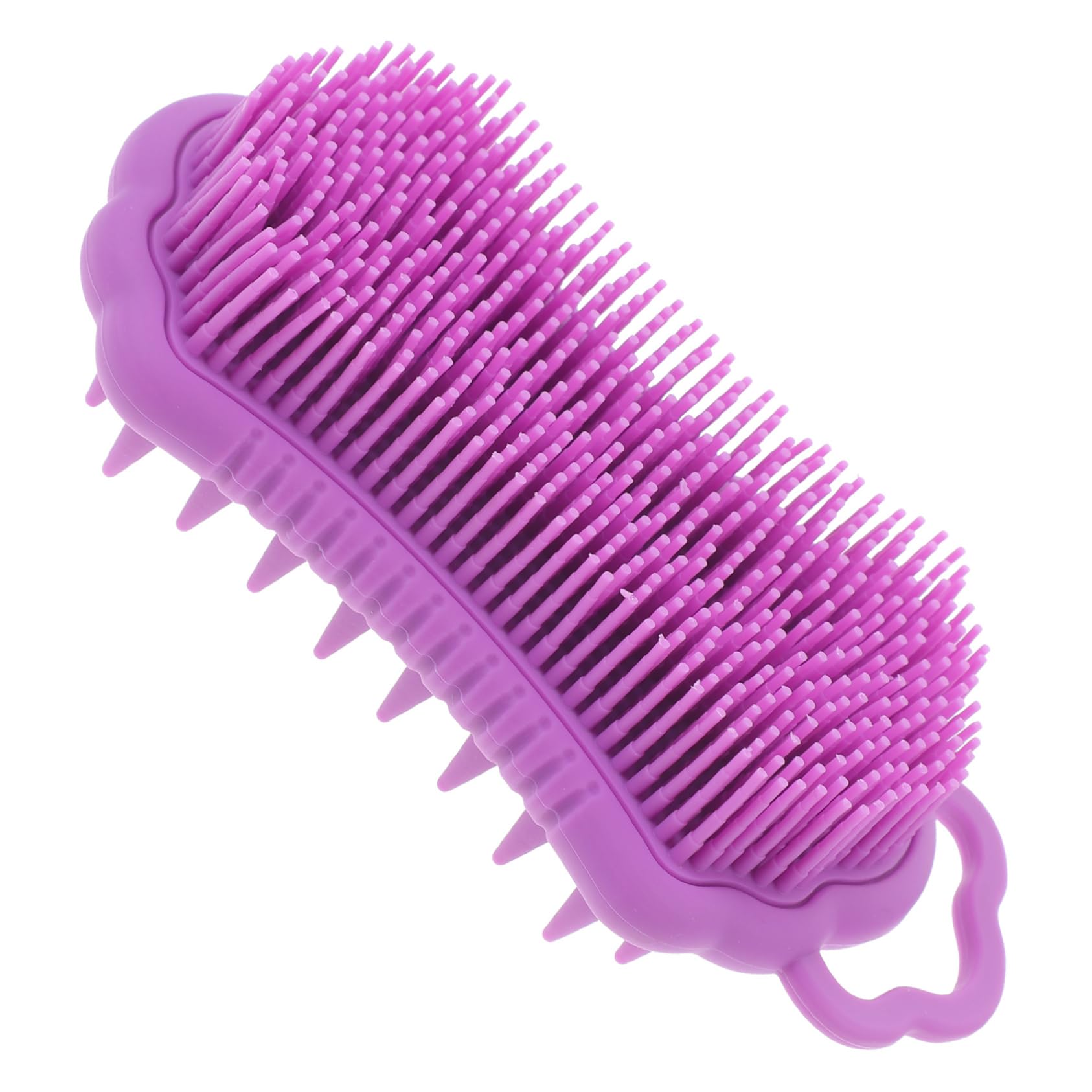 5pezzi Spazzola Massaggiante Per Capelluto Silicone Con Setole Morbide Spazzola Per Doccia e Pulizia Dei Per Massaggio e Rinfrescamento Del Capelluto