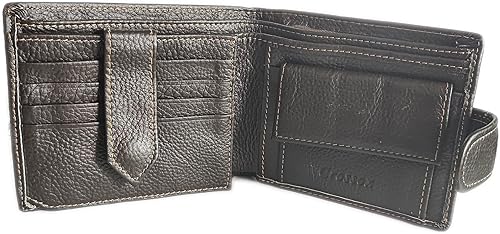 Miniatura 6 de East Rain - Cartera vertical para hombre diseño de águila y águila Minimalista Tótem Caballo