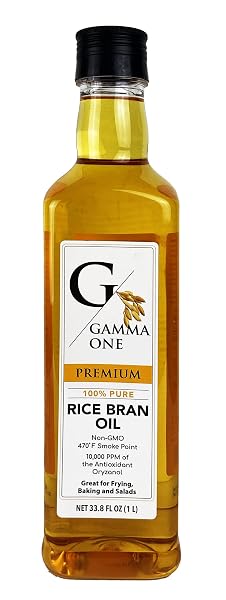 Gamma One 100% Pure Rice Bran Oil