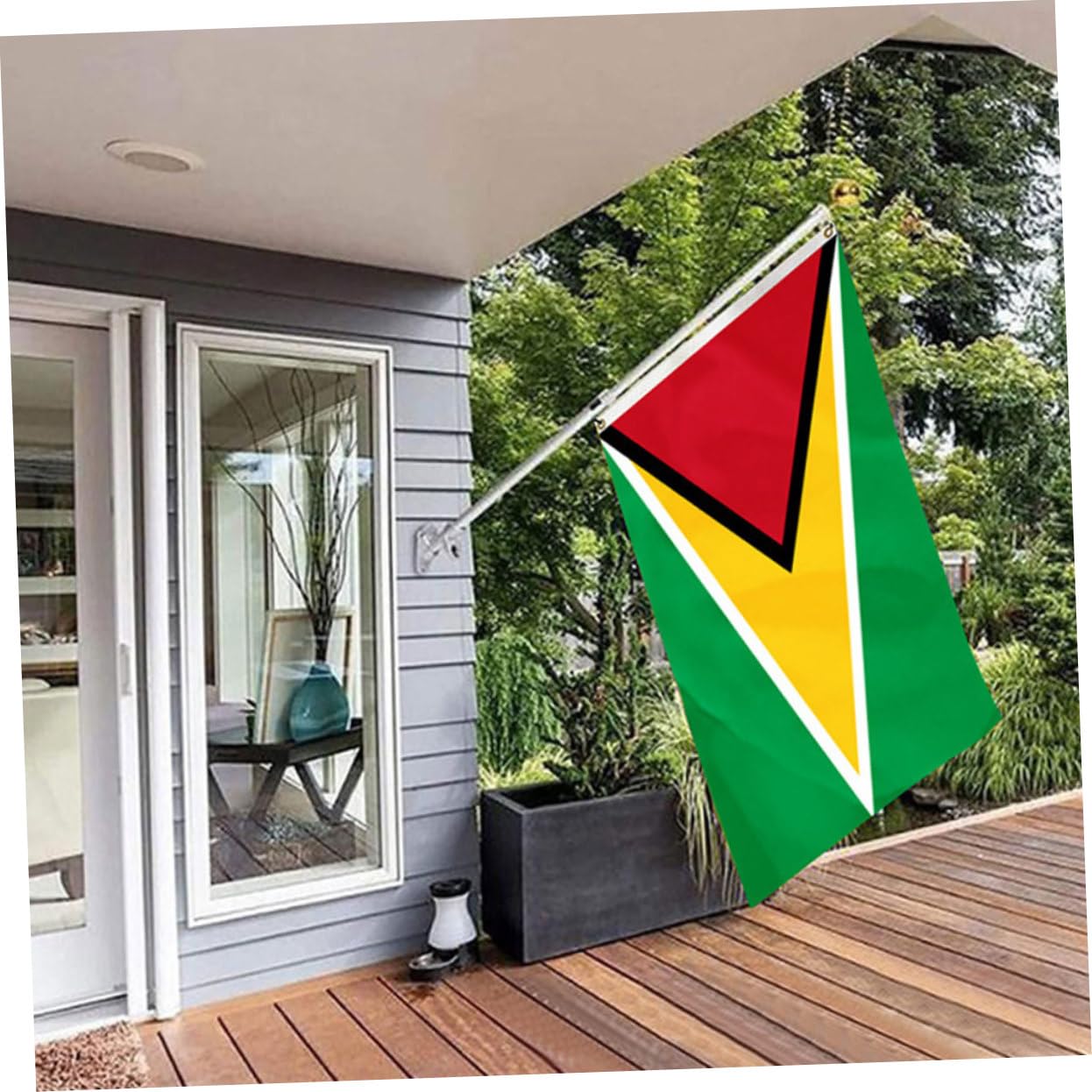 50 Stück Mini-Guyana-Flaggen – Kleine Handfähnchen Für Parties, WM, Sportevents & Nationalfeiertage