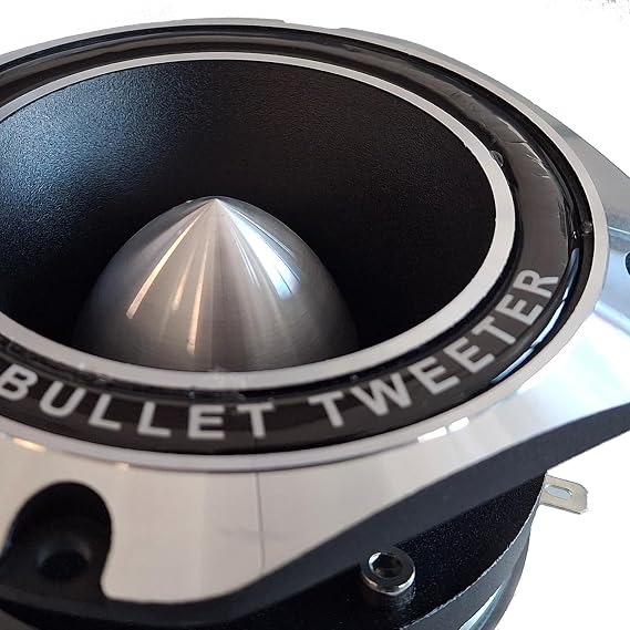 Skytec Titanium Bullet Tweeter Driver, 100W, 44mm Voice Coil, 1.7-Inch, 4-8 Ohm, 1.5kHz-20kHz Frequency Response, Replacement or Upgrade Speaker Component, Professional PA Speaker Tweeter Driver