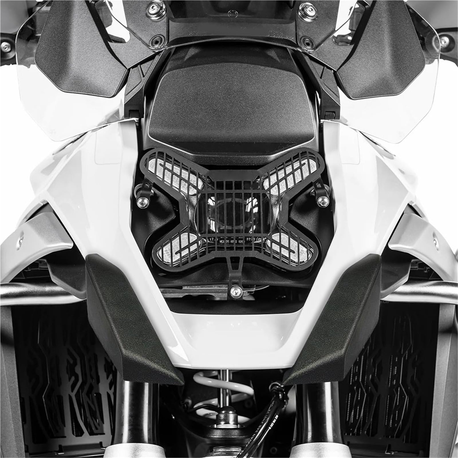 Couverture roue moto BMW R1300GS 2024 extension garde-boue avant carénage - 8