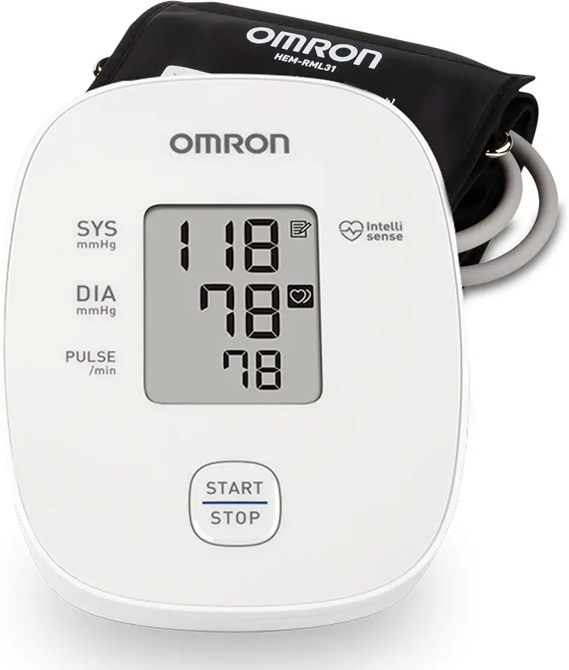 OMRON Iron Blood Pressure Monitor for Home Use &amp; Upper Arm Blood Pressure Cuff - #1 Doctor &amp; Pharmacist Recommended Brand - Clinically Validated