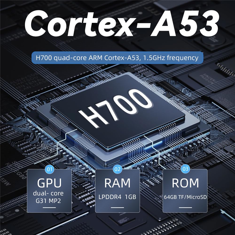 RG35XX H Console Portatile Retrogaming, Sistema Linux 5500 Giochi 64G Videogiochi Portatili, Schermo Da 3,5 Pollici Game Console Supporto Gamepad e Uscita TV, Batteria 3500mAh Console Retro Game