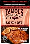 Howard's Foods Famous British Columbia Salmon Rub – Authentic West Coast Seasoning for BBQ, Oven, Pan Fry and Cedar Planking – Resealable 300 g Pack