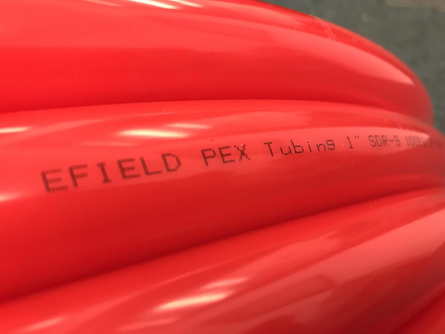 Limited Stock EFIELD Pex-b Pipe/TUBING NSF CERTIFIEDBLUE&RED 1/2 inch 2 x100ft (200ft) LENGTH FOR POTABLE WATER-FOR HOT/COLD WATER-PLUMBING APPLICATIONS,With free cutter