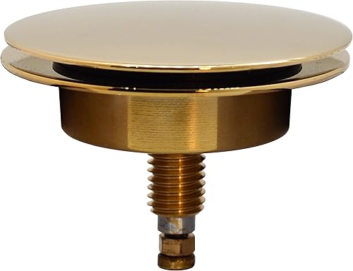 Miniatura 5 de Westbrass D50RE-01 - Moldura de repuesto de 1-12 pulgadas para ensamblajes de desagüe de baño de accionamiento por cable, 1 unidad, latón pulido