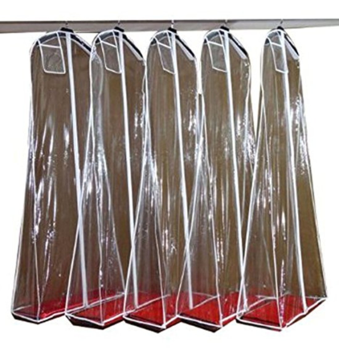 Gethsemane Transparent Dust Cover Storage Travel Bags Wedding Evening Party Dress Garment Bags 180cm