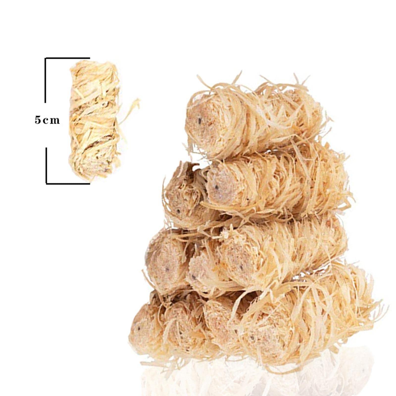 5 set 12 x 100% accendifuoco legna camino barbecue barbecue in legno 2 x 6,5 cm