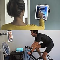 Vista 5 de OHLPRO Soporte para tablet para camión, base de taladro resistente, soporte de coche para iPad, mini, Samsung Galaxy (7 a 11 pulgadas) para tablero