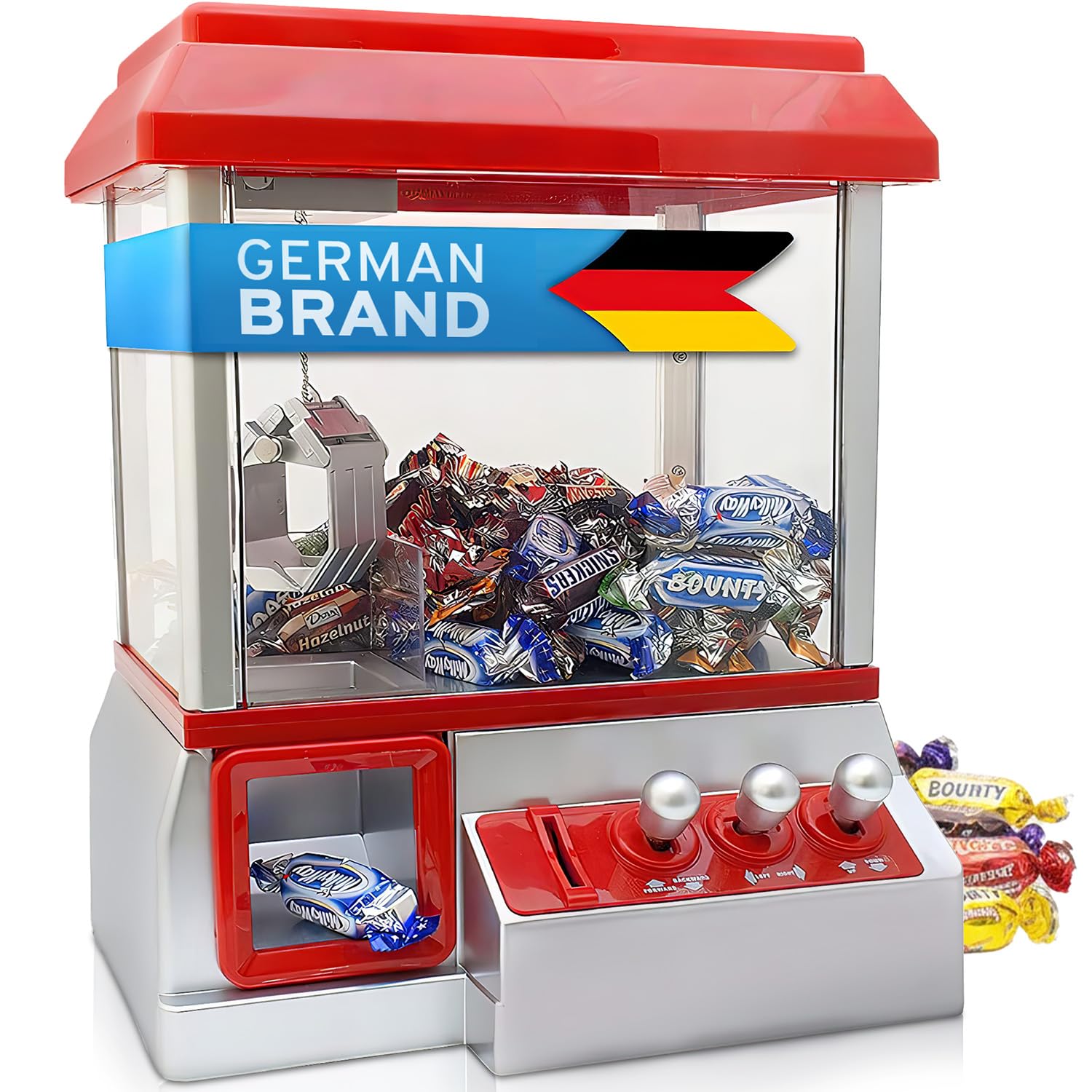 GOODS+GADGETS Candy Grabber machine candy gripper red slot machine