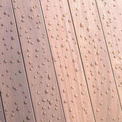 Miniatura 4 de DeckWise WiseCoat - Sellador impermeable transparente para cubiertas, revestimientos y cercas de madera dura (paquete de 6, 1 galón cada uno)