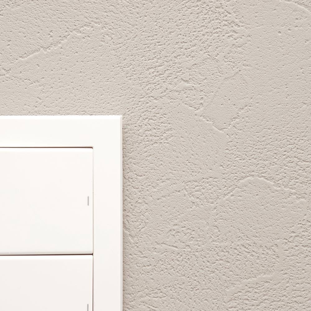 Amazon | 壁紙屋本舗 壁紙 のりなし 石目調 無地 グレー 灰色