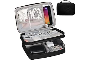 Tens Unit Case Waterproof Double Layers Carry Pouch