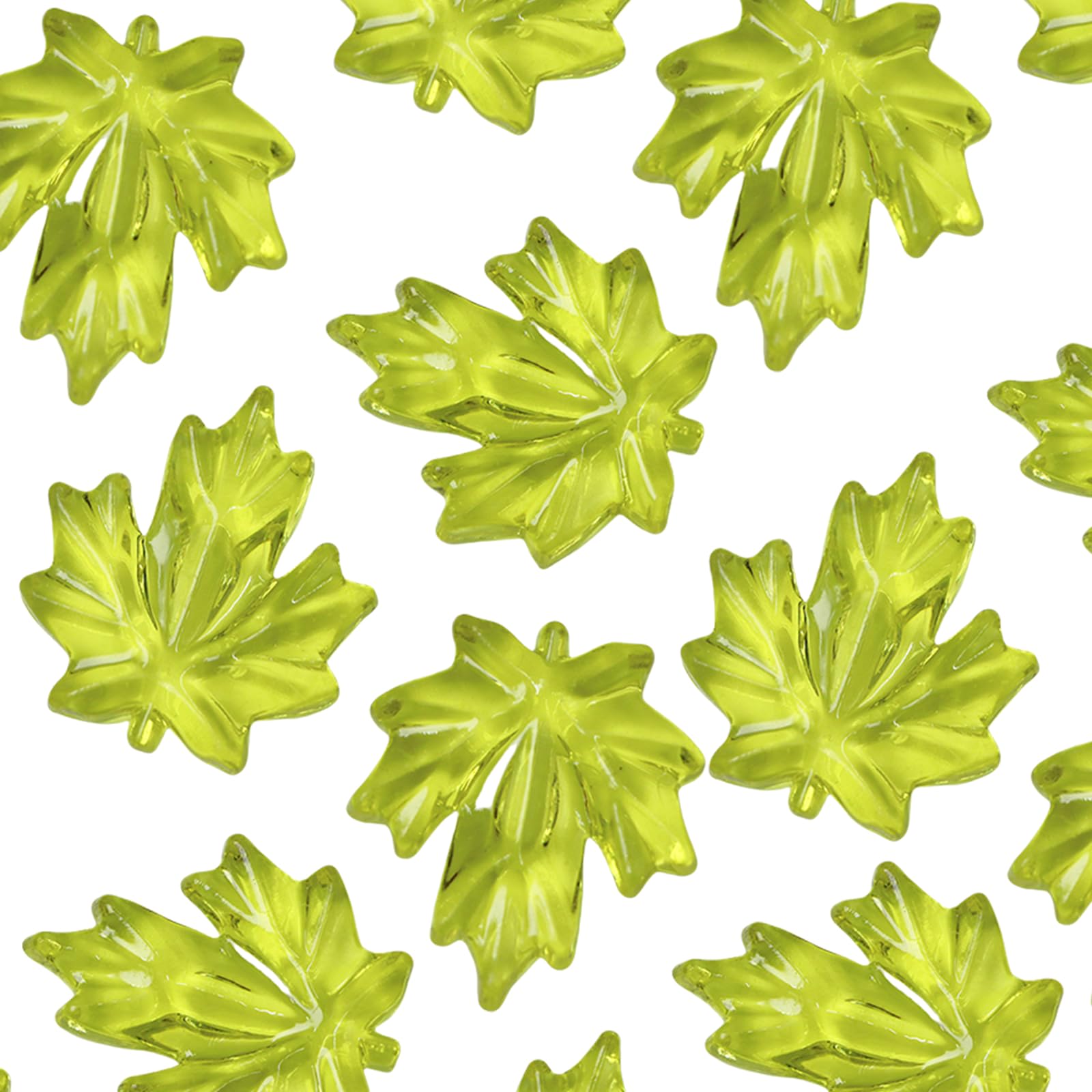 120pcs Harvest Festival Acrylic Maple Leafs for Thanksgiving Table Fall Decoration Festives Home Embellishments Thanksgiving Decorations