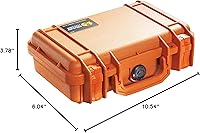 Vista 4 de Pelican 1170 Estuche con espuma (naranja)