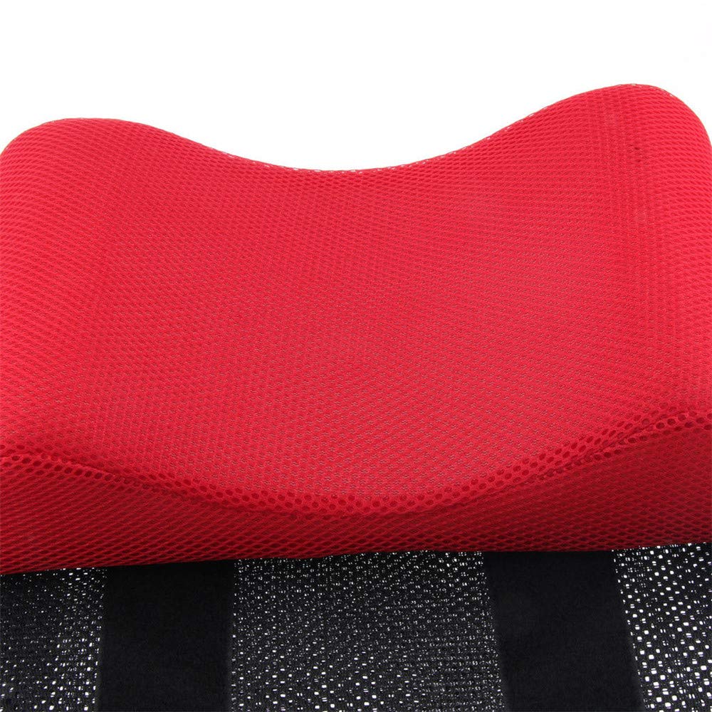 Universal Reposacabezas Para Silla De Ruedas,reposacabezas De Silla De Ruedas Portátil Ajustable Soporte Para La Cabeza Del Cuello Accesorios De Sillas De Ruedas Universales Para 16-20 Pulgadas,Red