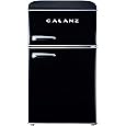 COMFEE' CRM33S3ABB 3.3 CuFt mini fridge Singel Door small Fridge for Bedroom Office Garage Studio Dorm, mini Refrigerator Black