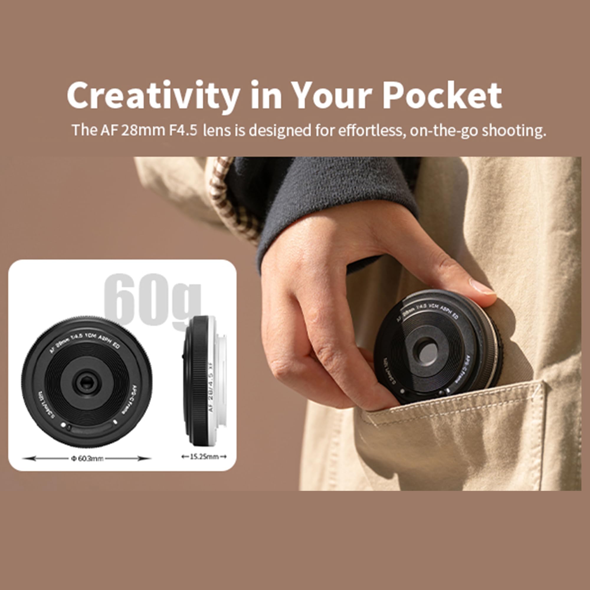 Amazon.com : VILTROX 28mm F4.5 Pancake Lens for Nikon Z Mount