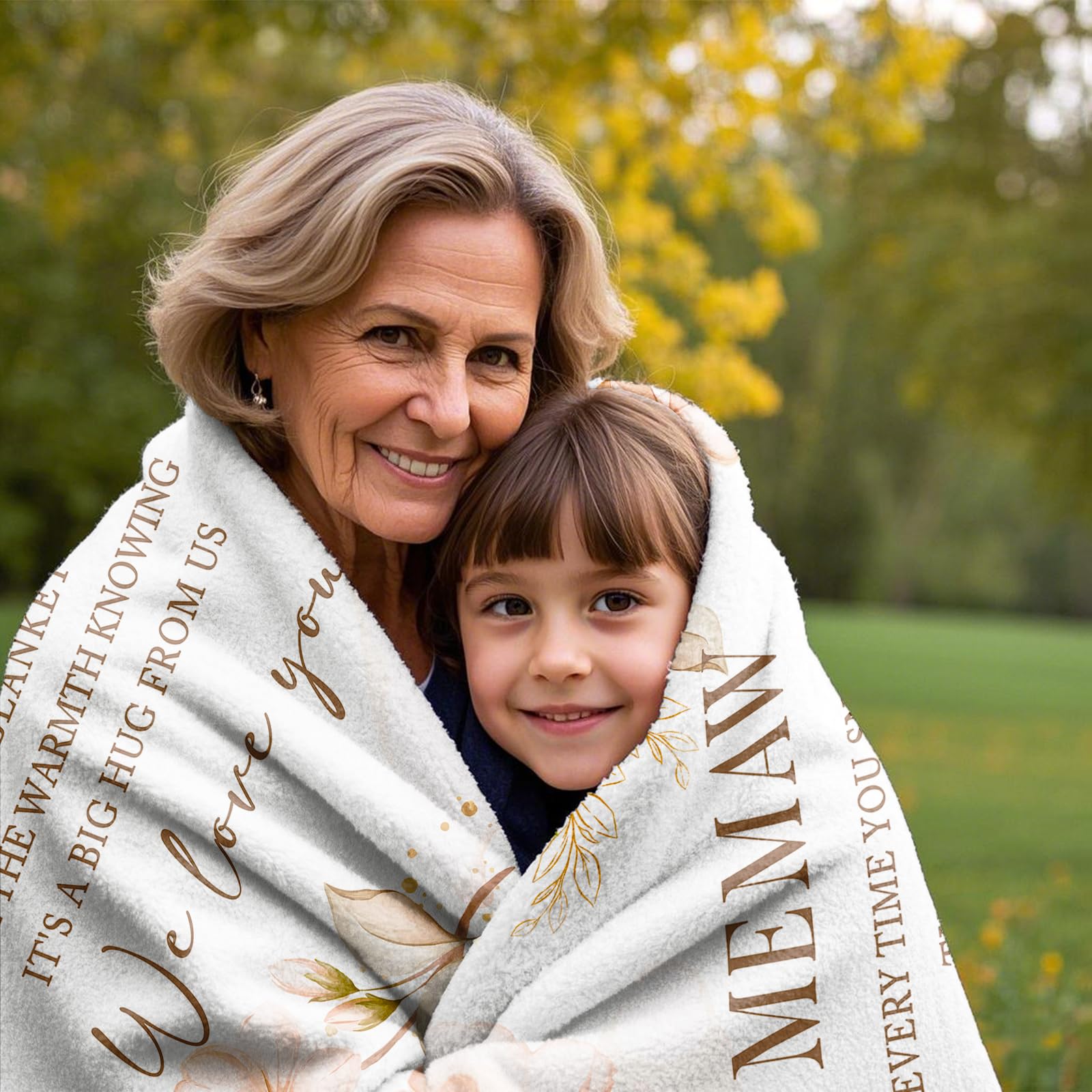 Memaw Gifts, Gifts for Memaw, Memaw Birthday Gifts, Memaw Blanket 60" x 50", Memaw Gifts for Grandma, Memaw Gifts from Grandchildren, Memaw Gifts for Mother's Day, Memaw Gifts for Christmas