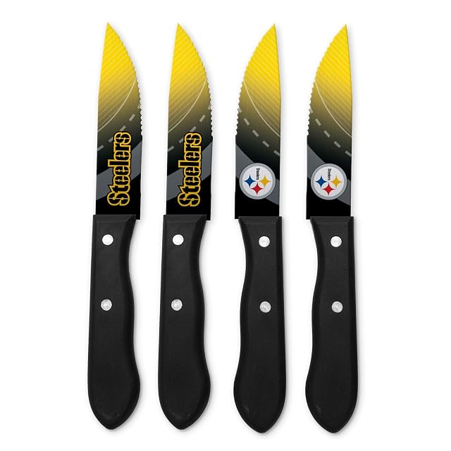 The Sports Vault NFL unisex-adult Steak Knives