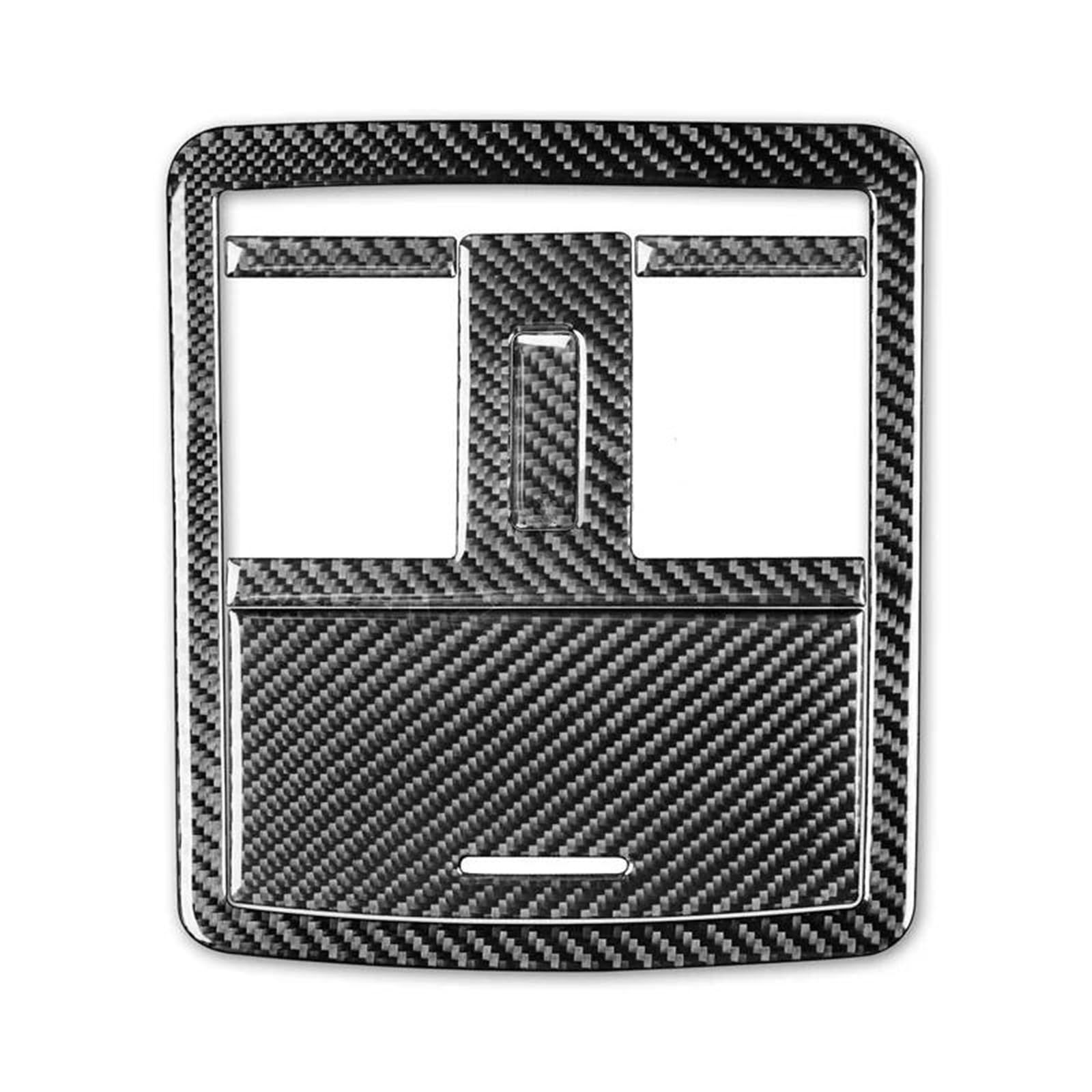 Embellecedor De Luz Lectura Caja De Almacenamiento Superior De Fibra De Carbono Para Chrysler 300 300C 2005 2006 2007 (1 set)