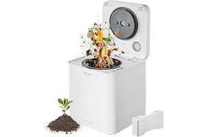 VEVOR Electric Composter for Kitchen, 5L Large Smart Countertop Compost Bin Indoor