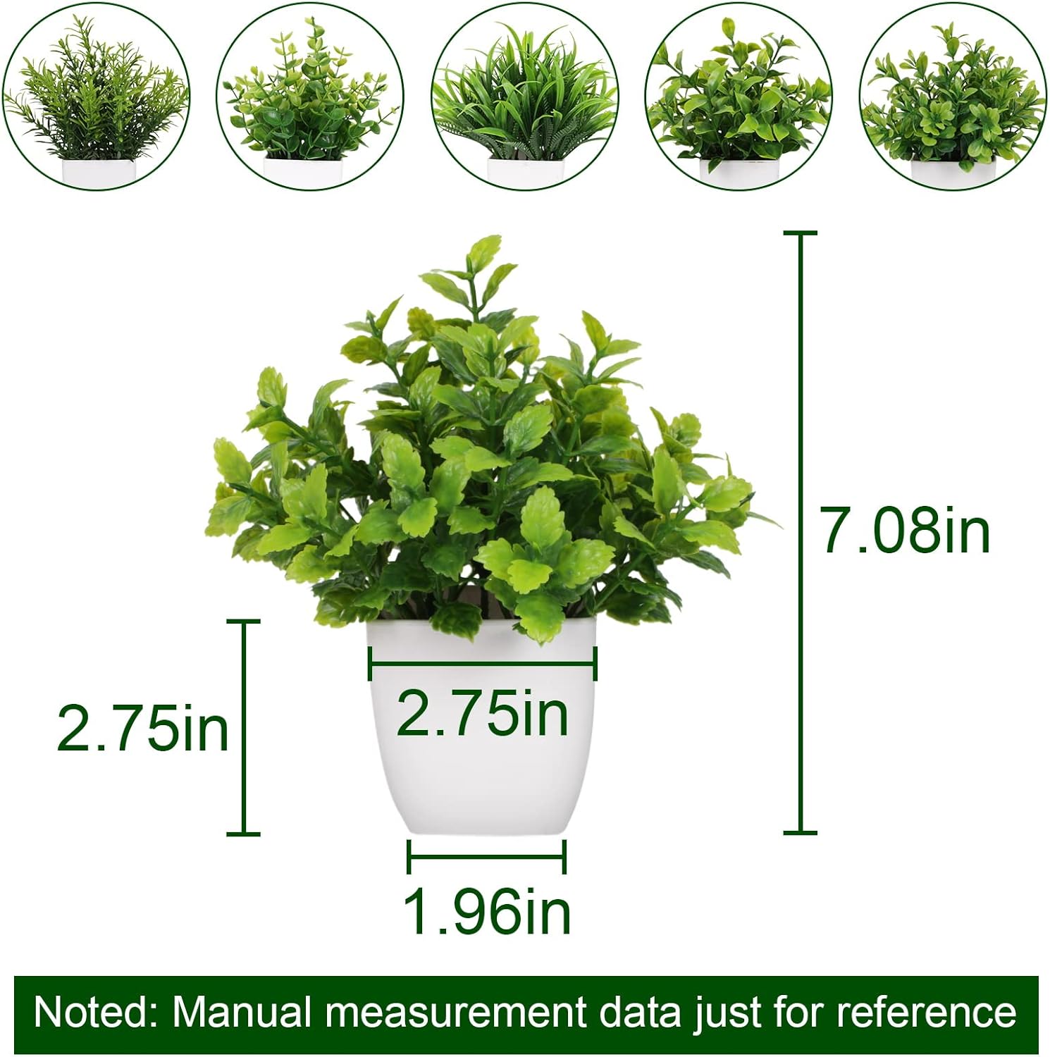 12pcs Artificial Potted Plants Flower Green Small Fake Potted Plant for House Office Bahtroom Tabletop Decoration