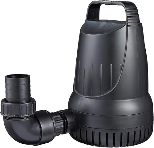 HALF OFF PONDS Manta - Bomba sumergible de accionamiento magnético de 2,100 GPH de hasta 2,100 GPH de flujo máximo - MA-2100